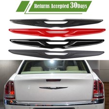 Gloss Black Rear Car Badge Emblem Cover Decor Trim For Chrysler 300c 2015
