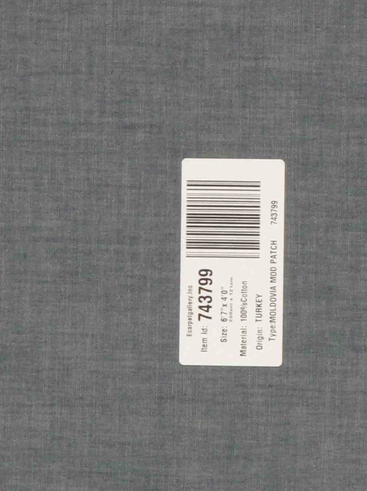 Traditional Vintage Hand Woven Oriental Carpet 4'0" x 6'7" Cotton Kilim Area Rug - Image 2 of 4