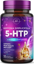 5-HTP Supplement 200mg Capsules - Extra Strength 5HTP Griffonia Simplicifolia