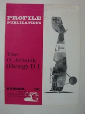 Profile # 151 O. Aviatik [Berg] D I (WW1 Biplane, Camouflage Markings, Armament)