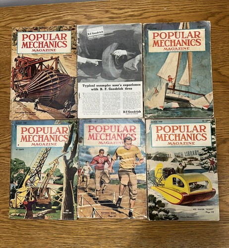 Popular Mechanics Magazine - 18 Vintage Issues From 1946 1948 1949 - Picture 4 of 11