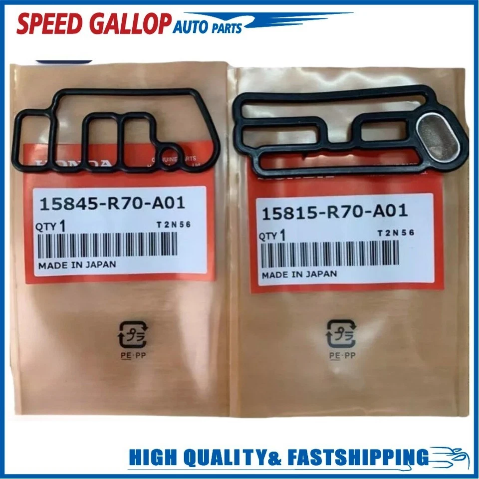 Ajuste para Honda Accord Crosstour EX 2010, EX-L, junta de solenoide de cabeza de cilindro VTEC Foto 2 de 4