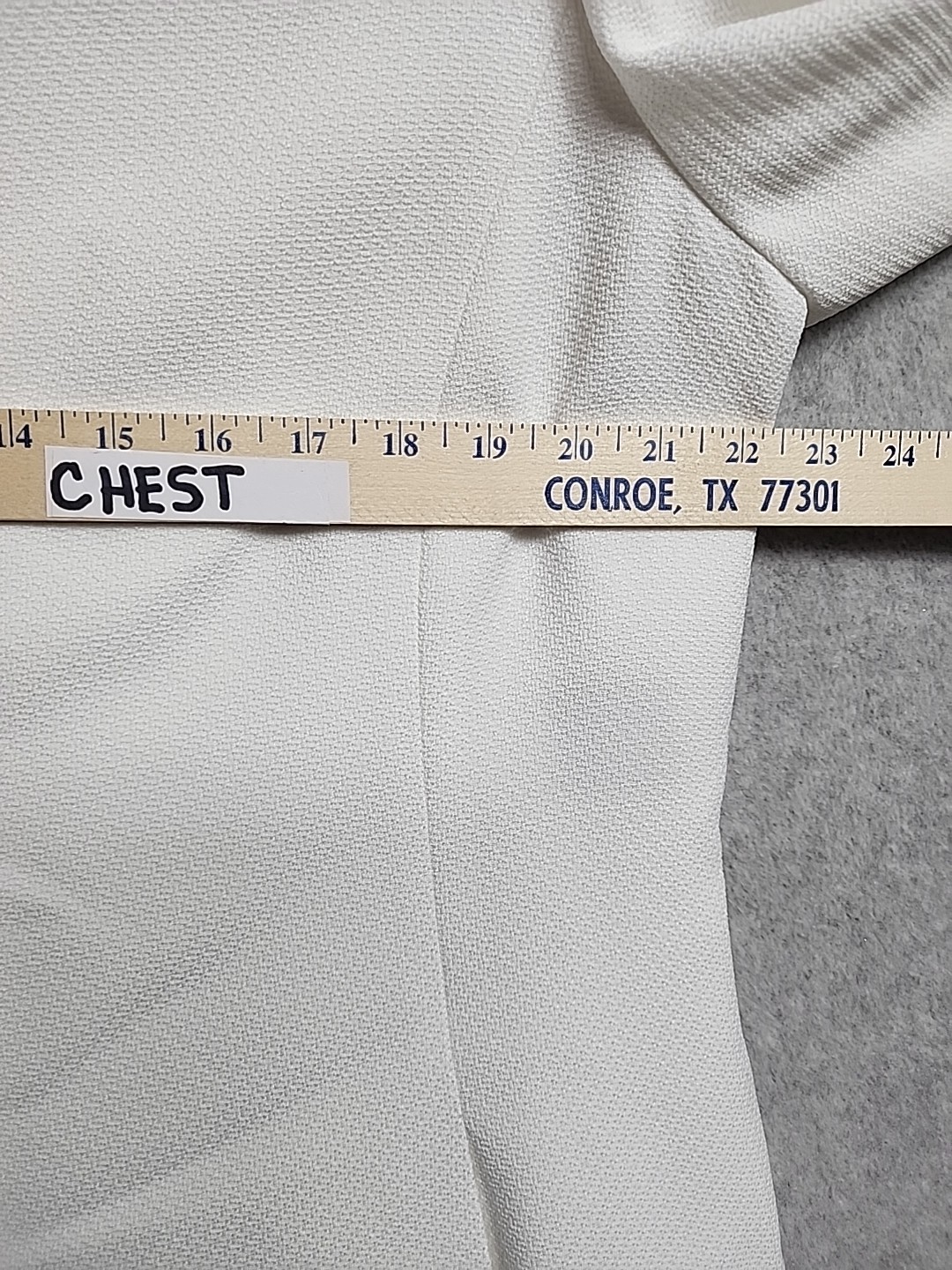 Vintage Le Suit Women's luxury Jacket Skirt/Duster White 2 Piece Set Sz 18 Y2K