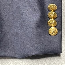 Lauren Ralph Lauren Wool Blazer Mens Sport Coat Gold Buttons Classic