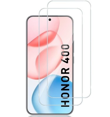 2x 9H Panzerfolie Glas für Honor 400 5G Hartglas Displayschutz Anti-Kratzer