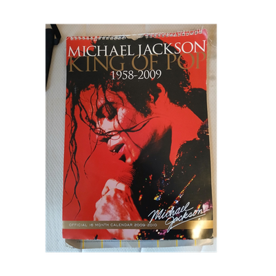 Michael Jackson King of Pop Official 16-Month Calendar 2009-2010
