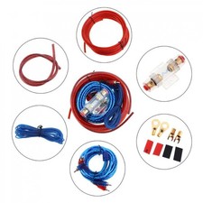 1 Set Car Audio Power Amplifier Subwoofer Speaker Installation Wiring Kits