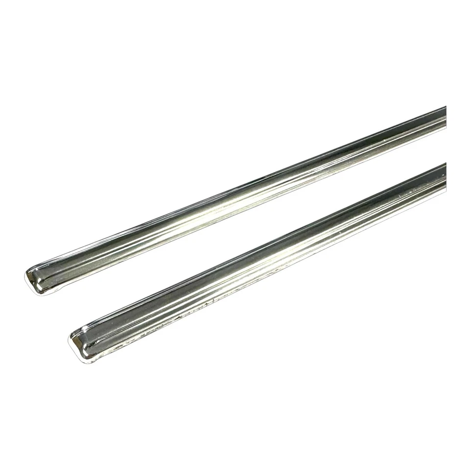 Juego de molduras base reposabrazos de acero inoxidable para Chevy Chevelle 1968-1972 Foto 3 de 4