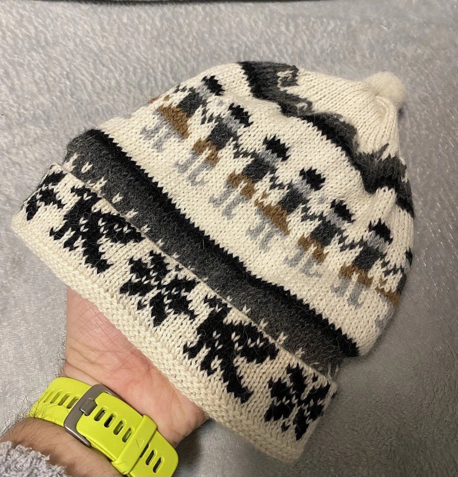 Hype Authentic Style Winter Beanie Hat Classic Wool Warm One Size Unisex Y2K Vtg