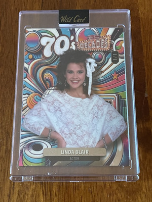 Linda Blair 2024 Wild Card Decades 70's 1/1 Regan MacNeil The Exorcist actress