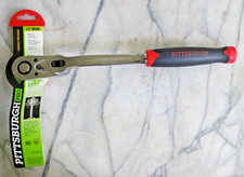 Pittsburgh Pro 360 Degree Swivel Indexable Head 12 Drive Ratchet 48 Teeth Cr-v