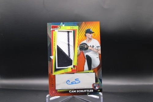 2026 Topps Finest Cam Schlittler Orange (RAW)