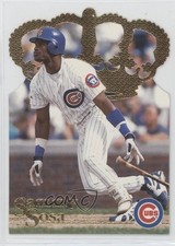 1996 Pacific Crown Collection Gold Crown Die-Cuts Sammy Sosa #DC-14 1f4l