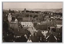 Rothenburg ob der Tauber - White Tower Kapellenplatz - Old Photo 1970s
