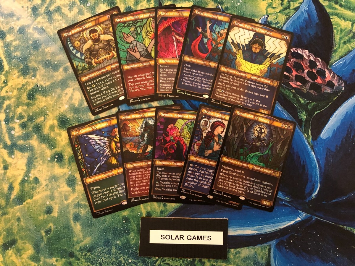 COMPLETE FOIL SHOWCASE Rare and Uncommon | Dominaria United MTG NM