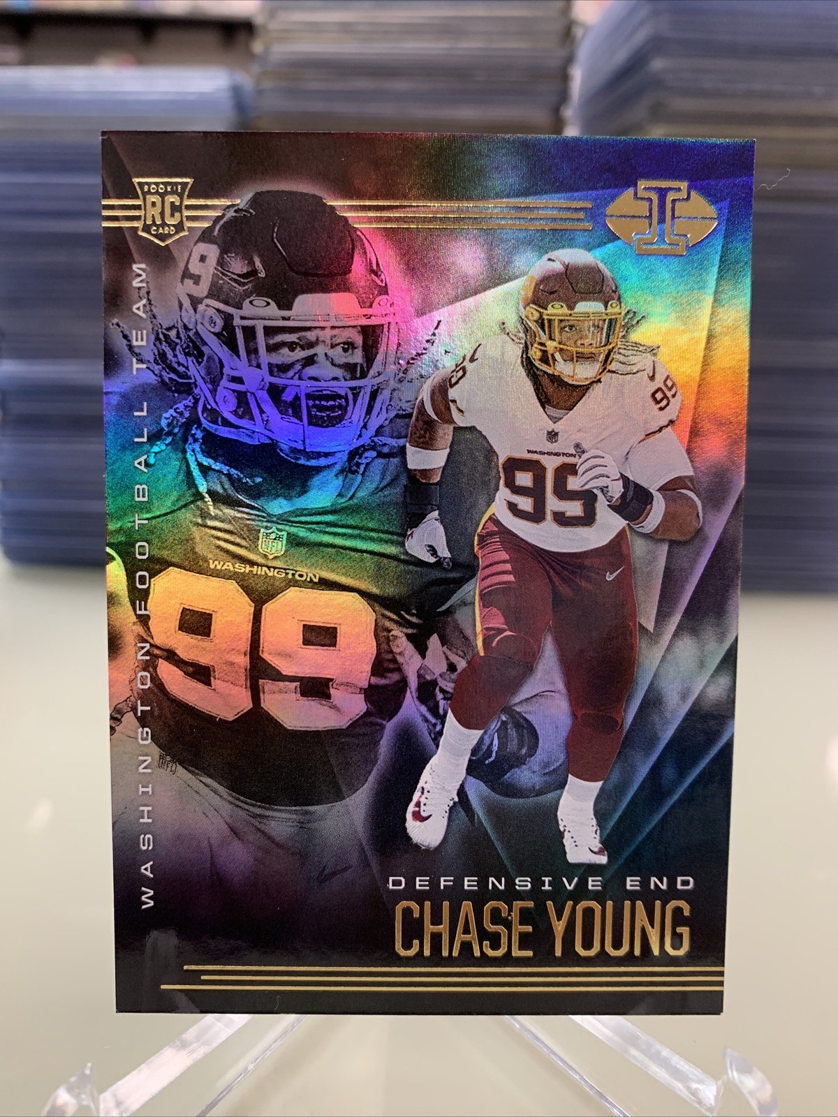 2020 Panini Illusions Chase Young #25 Rookie RC