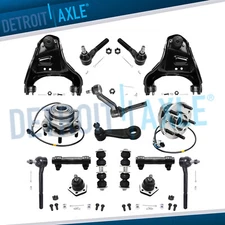 4WD Front Upper Control Arm Wheel Hub Suspension Kit for Chevy S10 Blazer Sonoma
