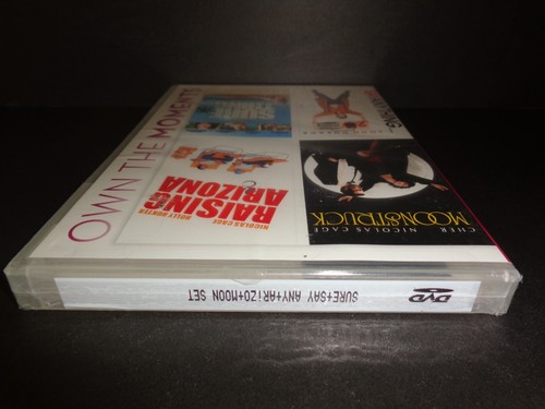 MOONSTRUCK, RAISING ARIZONA, SAY ANYTHING, SURE THING-Rare NEW 4 Movie Set--DVD - Picture 7 of 13