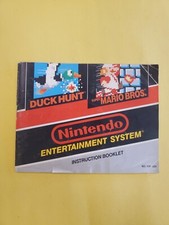 Super Mario Bros. / Duck Hunt Nintendo NES Manual Only  Instruction Booklet