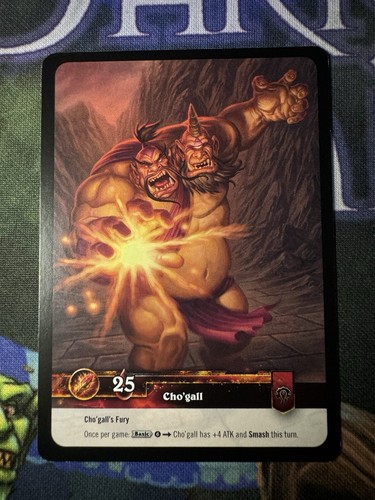 World of Warcraft TCG Timewalkers 13/30 Cho’gall - Picture 2 of 2