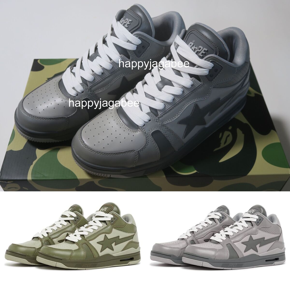 A BATHING APE Men's Footwear BAPE CLUTCH STA #1 2023 A/W A BATHING APE Men's Footwear BAPE CLUTCH STA #1 2023 A/W