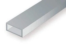 Evergreen Scale Models 258 Rectangle Styrene Tubing .187 x .312 (2 Pack)