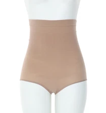SPANX S1032 Women's Cafe Au Lait Higher Power Shaper Panties Size L