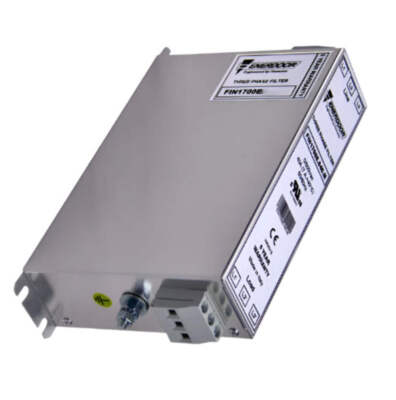 Finmotor 1700E.027.M - 3-Phase EMI/RFI Filter 27A 500VAC