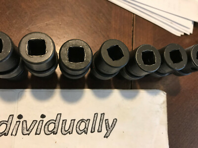 Snap-On 3/8" Drive Impact Swivel Socket – USA Made, Metric, Wobble Flex, Single
