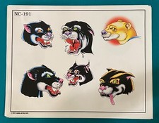 Spaulding and Rogers Tattoo Flash Sheet NC-191