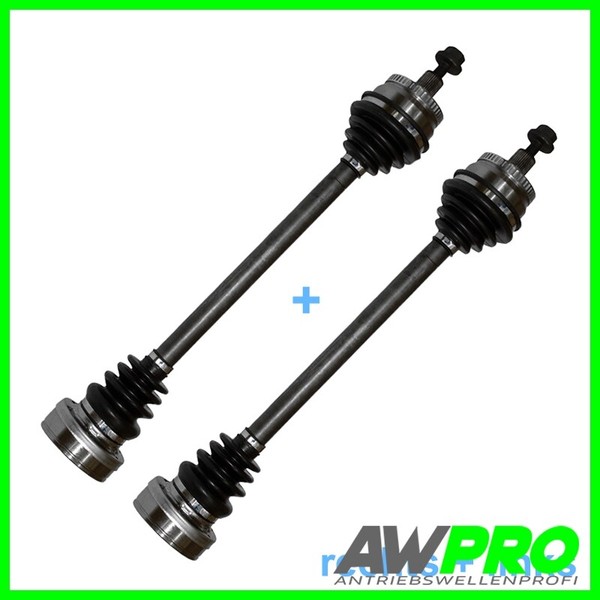 2 X Antriebswelle FÜR VW Passat 3B Hinten Links UND Rechts Automatik + Schalt-image
