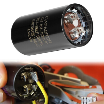 161-193uf/MFD 110VAC 50/60Hz Pool Pump Motor Start Capacitor for 110/220V Motor