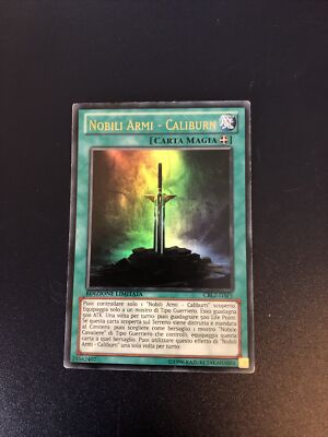 Yu-Gi-Oh Nobles Armas Caliburn CBLZ-ITSP1 Ultra Rara