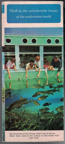 2 1960'S CORAL GABLES & SILVER SPRINGS FLORIDA TRAVEL ADVERTISING BROCHURE MAPS - Picture 7 of 8