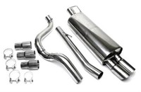 Catback Auspuffanlage Edelstahl FüR Seat Leon 1M Von 1999 Bis 2005