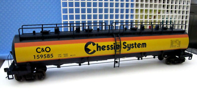 MTH Spur 0 XL 2-Leiter Gleichstrom Tankwagen Güterwagon Chessie System by Lionel