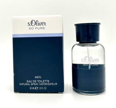   s.Oliver SO PURE MEN Eau de Toilette EdT Spray for man 30 ml  