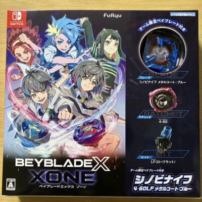 BEYBLADE X XONE SWITCH Software + DLC & Shinobi Knife 4-60LF 2024