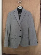 Lauren Ralph Lauren Boys Classic SuitJacket Color-black/grey Age-7/8yrs Preowned