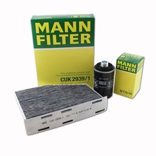 MANN-FILTER Oil Cabin Filters fits Audi Q3 8UG, 8UB 2.0 TFSI quattro