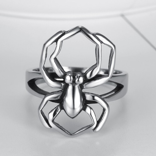 Stainless Steel Spider Ring Size 5-11 - Picture 3 of 6