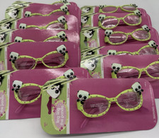 Toy Sunglasses for Children. New old stock. 2007 Ling Ling Panda Pink and Green