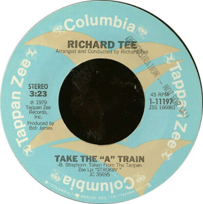 Richard Tee First Love Vinyl Single 7inch Tappan Zee Records