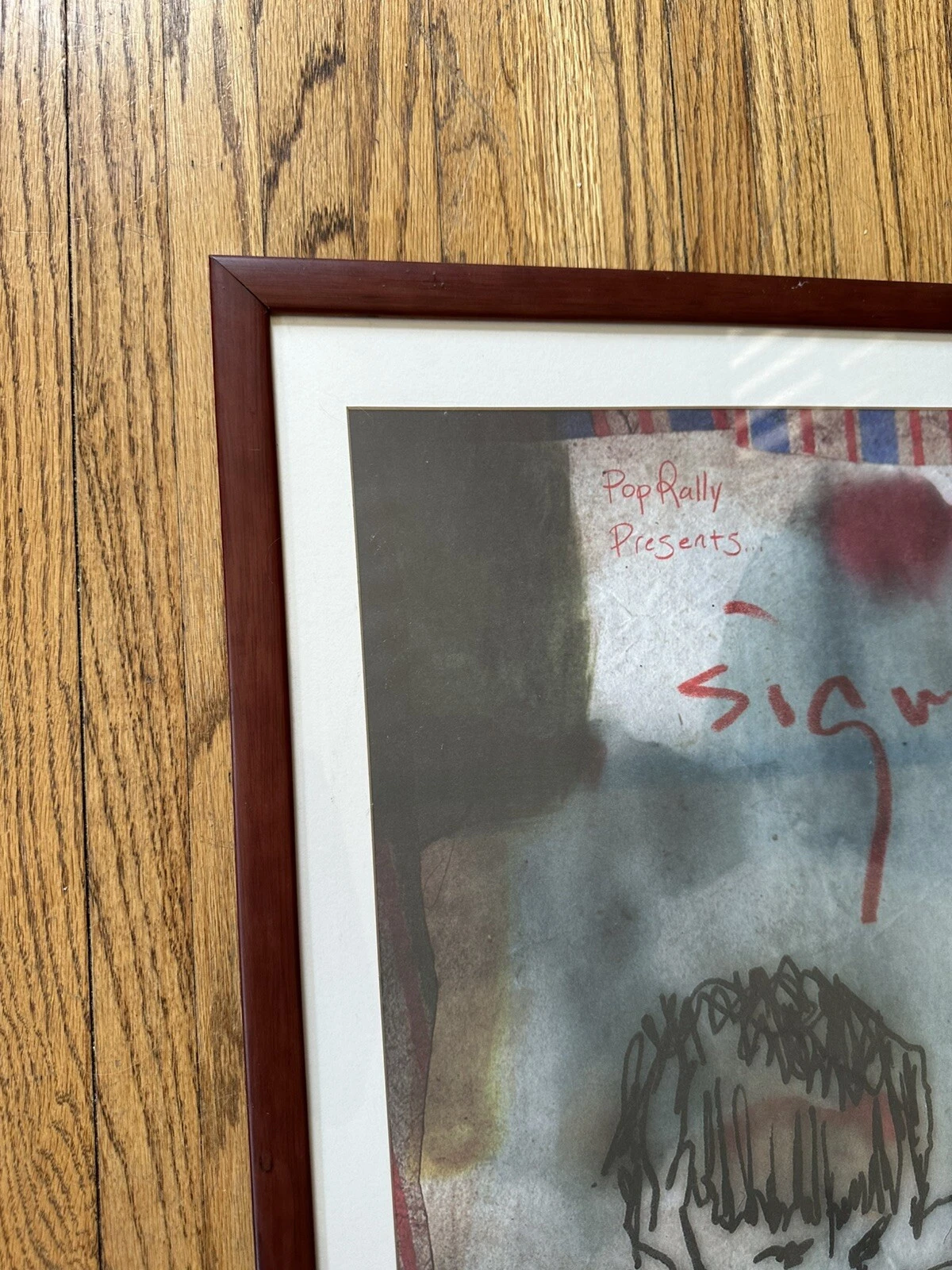 Sigur Ros MoMA Concert Poster 2008 Framed - Premium Matte Vertical Poster