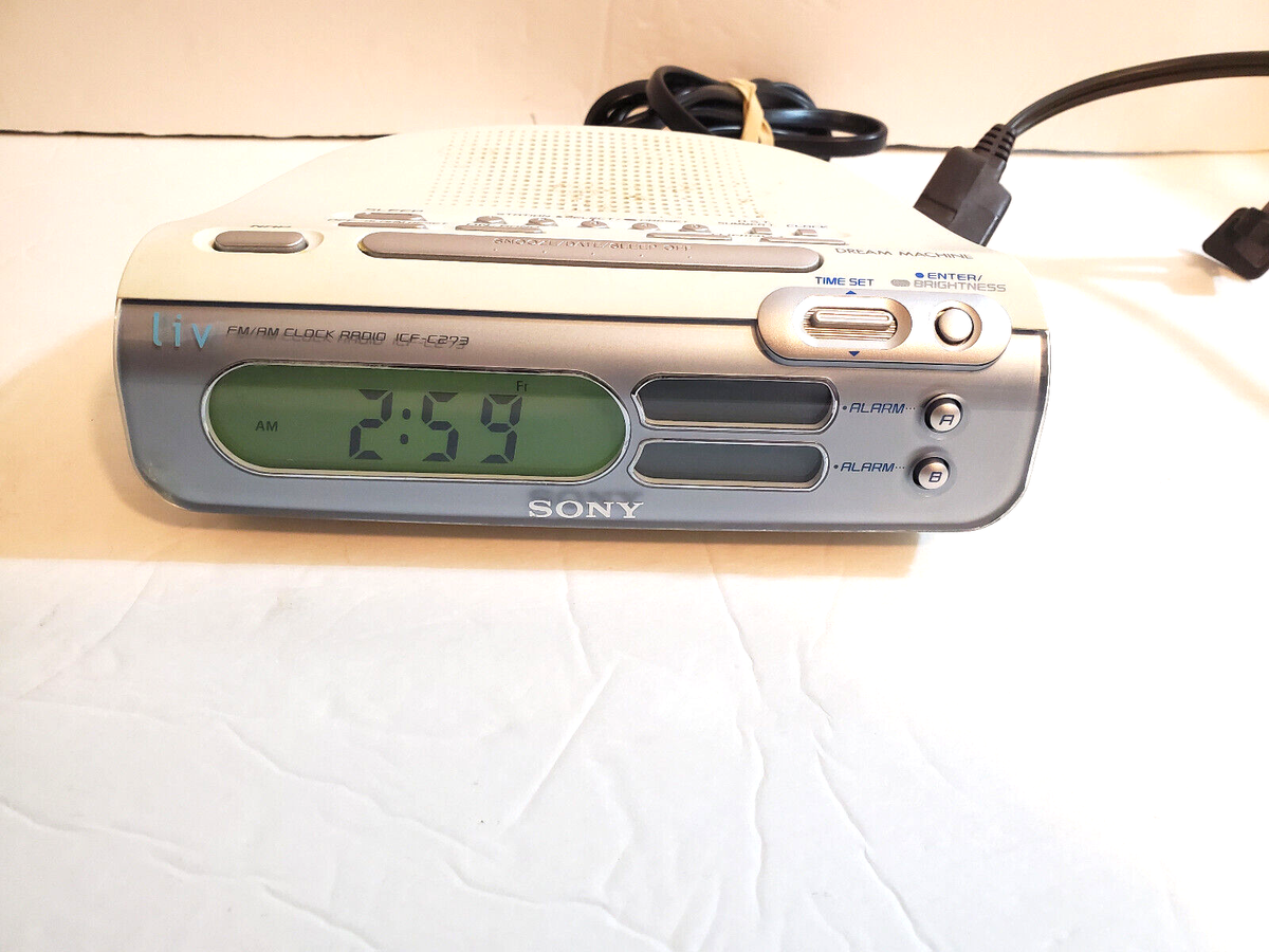 Sony ICF-C273 Clock Radio for sale online | eBay