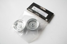 Wedico Pair Of Front Axle Chrome Wheel Rims (For Wide Tyres) - 456 1/16 Truck