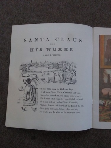Santa Claus And His Works By GEO. P. Webster. Illustrations By Thomas Nast - Picture 2 of 3