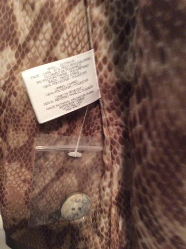 Worthington Blazer Copper Color Size Medium NEW WITH TAG Was $69.99 Now Only $29 - Picture 7 of 8