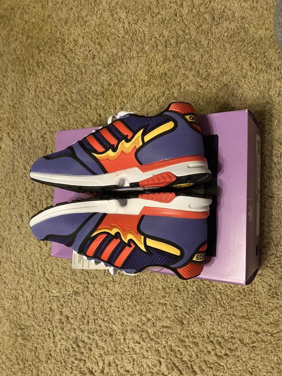 Size 8 - adidas The Simpsons x ZX 1000 Flaming Moe's for