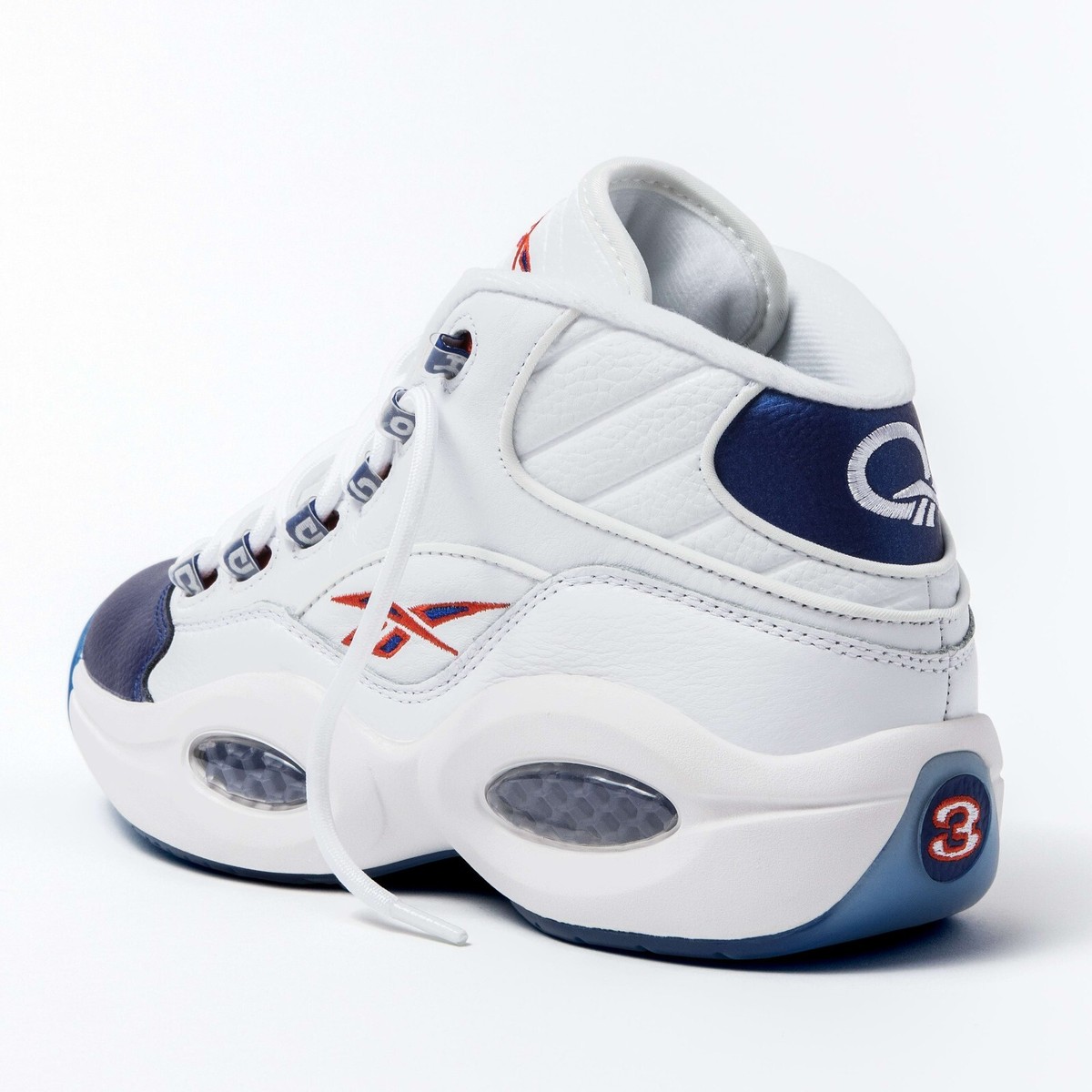 Size 9.5 - Reebok Question 2022 Mid Blue Toe for sale online